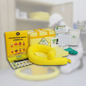Chemical Spill Kit 15 Liter with Soft Bag Lightweight Chemical Spill Emergency Response Kit for Factory Vehicle Workshop - Product Image 1
