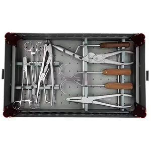 Kit de Instrumentos Quirúrgicos Ortopédicos con Certificación CE, Retractor Manual de Columna Cervical Anterior, Material de Acero - Product Image 3