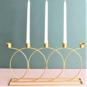Designer's New Gold Metal <b>Candle</b> Holder Shiny Golden for Interior Exterior Decorations Latest Style Metal <b>Lantern</b> <b>Candle</b> Jar - Product Image 2