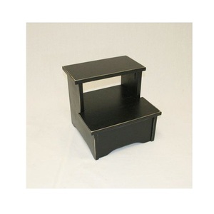 Tabouret d'appoint en bois massif avec construction durable, idéal pour les comptoirs de cuisine, les étagères de chambre, l'accès à la salle de bain et l'utilisation domestique - Product Image 6