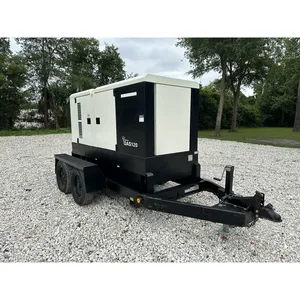 NUEVO Grupo Electrógeno Industrial Diésel de 106kW con Selector de Voltaje, Remolcable, Comercial, de Reserva - Product Image 2