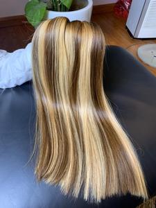 Cabello crudo vietnamita sedoso y suave el mejor proveedor de color piano de Peluca de cabello humano - Product Image 3