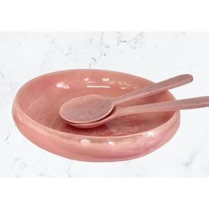 Luxury Handmade Eco-Friendly Resin Salad Bowl Dishwasher Safe Food Grade <b>Tableware</b> for Fruit & Serving - Product Image 4