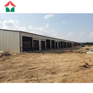 Prefabricated Buildings Prefabricated Sustainable High Quality Large Span Metal Frame Workshop Steel Structure Warehouse