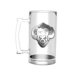 Mug à bière moderne classique IT 2 de Stephen King, capacité 1000 ml, jetable, style Pennywise (Bill Skarsgard), pour Bubble Tea High - Product Image 1
