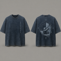 Ensemble de t-shirts décontractés pour hommes à manches courtes en jersey surdimensionné 100 % coton biologique avec col rond et imprimé lettres marron, coupe respirante