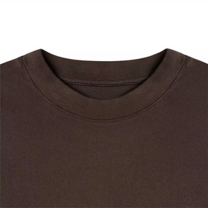 เสื้อยืดคอกลมแขนสั้นทรงโอเวอร์ไซส์สำหรับผู้ชาย ลายพิมพ์ตามสั่ง ผ้าฝ้ายเจอร์ซีย์ถัก 100% ระบายอากาศได้ดี น้ำหนัก 220 กรัม - Product Image 3