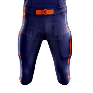 Uniforme de Fútbol Americano Personalizable de la Mejor Calidad con Mangas Cortas, Transpirable, que Absorbe la Humedad y de Secado Rápido, 100% Poliéster - Product Image 4