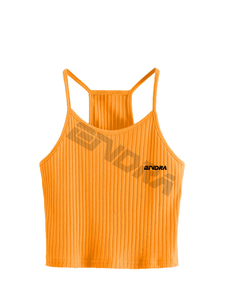 2023 fabricant personnalisé vêtements pour femmes dames recadrée T-Shirt élastique été coton côtelé femmes haut court t-shirt - Product Image 5