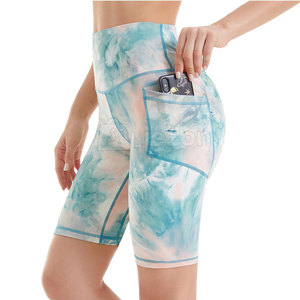 Pantalones cortos de fitness para mujer hechos de algodón, pantalones cortos de fitness suaves y transpirables para uso diario - Product Image 5