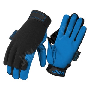 ถุงมือป้องกันหนังวัวลายเกรน ระบายอากาศได้ดี เคลือบสแปนเด็กซ์ สำหรับช่างประกอบ ขับรถ ถุงมือกันไฟ ถุงมือเพื่อความปลอดภัย - Product Image 2