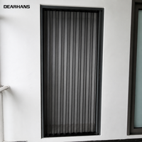 Moustiquaire de fenêtre à cadre en aluminium, moustiquaire de porte suspendue rétractable et pliable, moustiquaire coulissante horizontale