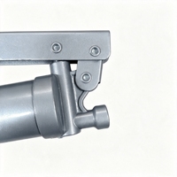 Pistolet à graisse manuel à levier 300CC, corps en acier, injecteur de graisse haute pression portatif pour automobile et équipement