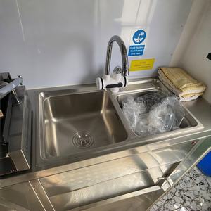 Camión de Comida Móvil Totalmente Equipado de Acero Inoxidable, Color Personalizado, <span class=keywords><strong>para</strong></span> Pizza, Helados, Café, Cocina Completa, Comida Caliente - Product Image 4