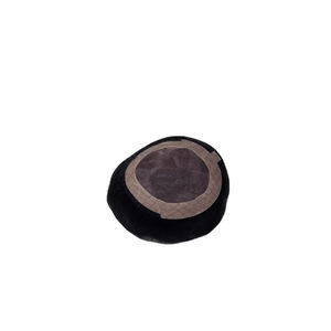 Prótesis capilar de cabello humano con base mono, peluca de cabello humano con base mono, cabello Taz BD - Product Image 4