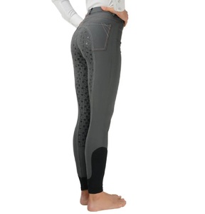 Culotte d'équitation en nylon Spandex avancé Pantalon équestre extensible Jodhpurs Vêtements équestres entièrement personnalisables à bas prix - Product Image 6