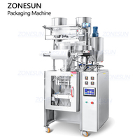 ZONESUN ZS-FS01 automatique tout en un Popcorn Pack Granule et pâte Sachet VFFS Machine à emballer remplissage équipement d'étanchéité