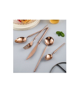 Ensemble de couverts en acier inoxydable de qualité supérieure avec poignée confortable pour les hôtels de célébrations de mariage et les repas quotidiens - Product Image 6