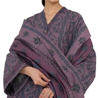 Ensemble de vêtements ethniques pour femmes en rayonne Shalwar Kameez trois pièces, costume brodé, tenue décontractée pour les fêtes, avec dupatta et pantalon imprimés