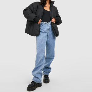 Veste en duvet à bulles respirante imprimée pour femmes pour l'hiver vente en gros directe d'usine vêtements chauds d'extérieur - Product Image 1