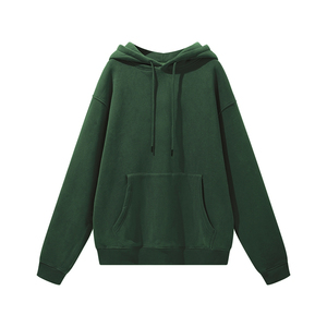 Hoodie for Man High Quality Cotton Terry Oversize Hoodie Streetwear <b>Thick</b> <b>Fleece</b> Drop Shoulder Men Hoodies Comfortable 2025 - Product Image 4