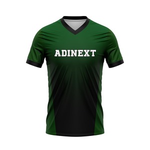 Personnaliser Slim Fit Football Jersey Chemises En Gros Sublimation Running Wear Sublimation T-shirt Polyester Tee Shirt - Product Image 2