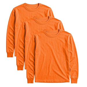 เสื้อสเวตเชิ้ตผู้ชายทรงปกติ สีพื้น ผ้าฝ้ายคุณภาพสูง 100% สวมใส่สบาย - Product Image 4
