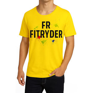 Camiseta personalizable de algodón 100% para hombre, camiseta de manga corta lisa de gran tamaño, colección esencial de manga corta gruesa - Product Image 5