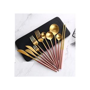 Ensemble de couverts en acier inoxydable de qualité supérieure, dernier design, pour hôtels et restaurants, vente en gros - Product Image 1