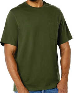 เสื้อยืดแขนสั้นผู้ชายทรงหลวมพิมพ์ลายผ้าถักเนื้อหนา ผลิตจากผ้าวอร์สเต็ด ระบายอากาศได้ดีและไม่เป็นขุย เหมาะสำหรับใส่ลำลอง - Product Image 3