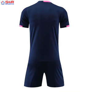 Made por encargo de alta calidad de los hombres de fútbol Jersey uniformes ropa deportiva de entrenamiento con logotipo de impresión precio fútbol uniformes de fútbol - Product Image 2