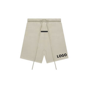 Custom Black Oversized <b>Shorts</b> <b>Men</b> Streetwear <b>Long</b> Drawstring <b>Shorts</b> with Elastic Waist OEM Wholesale Factory Supplier - Product Image 3
