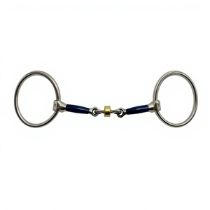 Bocados de Acero Inoxidable de Alta Calidad para Equitación, con Logotipo Personalizado, Anillo Suelto Duradero para Carreras de Caballos, Seguridad en la Monta y Establos - Product Image 5