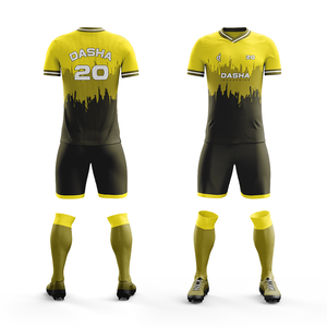 Camiseta de fútbol con logotipo personalizado para hombre, uniforme transpirable con cuello en V, nueva llegada, ropa deportiva de fútbol con precio de fábrica, ropa de fútbol barata - Product Image 5