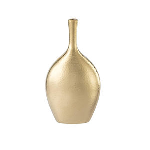 Tamaños personalizados disponibles Florero de mesa de diseño Martillado Decoración para el hogar Florero de metal Florero al mejor precio - Product Image 5