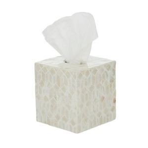 Boîtes à mouchoirs décoratives de style américain, durables, écologiques, taille personnalisable pour la maison, l'hôtel, organisateur de table à prix de gros - Product Image 3