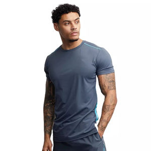 เสื้อยืดฟิตเนสสำหรับผู้ชายเสื้อยืดออกแบบได้ตามต้องการ - Product Image 3