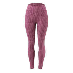 Venta caliente mujeres sin costuras levantamiento de glúteos Sexy Fitness entrenamiento Leggings malla transpirable secado rápido apretado deportes Yoga Pantalones - Product Image 1