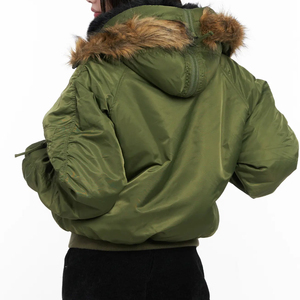 Veste matelassée pour femme, streetwear, printemps automne, OEM, lisse, tendance, décontractée, étiquette personnalisée, veste matelassée 2026, manteau léger - Product Image 6