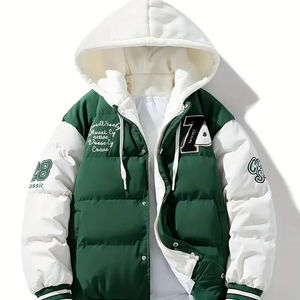 2025 nouveauté doudoune personnalisée hiver bulle chaud veste en gros grande taille doudoune pour hommes - Product Image 1