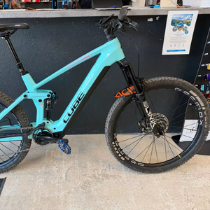 Bicicleta Eléctrica de Montaña de Alto Rendimiento Cubes Stereo Hybrid 160 HPC Race 750 E-MTB 29'' con Motor y Suspensión Completa - Product Image 4