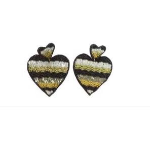 Pendientes de Resina Bordados a Mano, Joyería de Moda de Acero Inoxidable para Mujeres y Niñas, Estilo Clásico para Bodas, Alta Calidad - Product Image 2