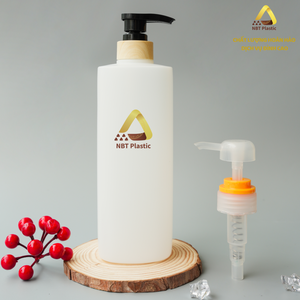 Vietnam Factory HDPE 750ml Rectangle Shape Plastic <b>Dispenser</b> for <b>Shampoo</b> Conditioner Cream/Oil Emulsion Custom Size - Product Image 3