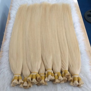 Cheveux humains vierges de haute qualité en gros, 100g/paquet, cheveux humains naturels, sans huile de silicone, sans extensions de cheveux - Product Image 5