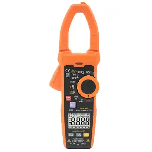 RM2128 6000 Counts Digital Smart Clamp Meter with Analog Bar Graph RICHMETERS NCV Handheld Electronic Multi Tester