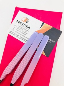 Custom Color Coated Stainless Steel Eyelash Extension Tweezers Pointed Plasma Tip 11cm Multifunctional Strong Grip Private <b>Label</b> - Product Image 6