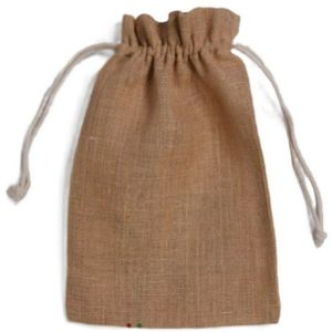Sac à cordon en coton biologique 100% Logo personnalisé Sérigraphie Écologique Recyclable Sacs en toile de mousseline à fond plat doux - Product Image 6