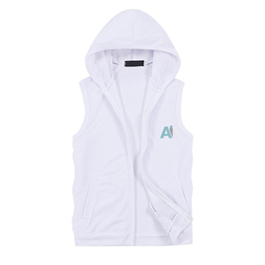 <span class=keywords><strong>Canottiera</strong></span> nera con cappuccio <span class=keywords><strong>canottiera</strong></span> da palestra <span class=keywords><strong>canottiera</strong></span> 100% in cotone Ringspun da lavoro resistente industriale vestibilità comoda - Product Image 3