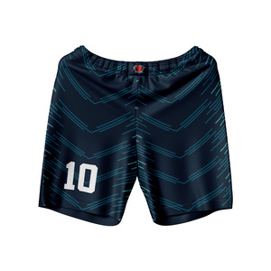 Conjunto de pantalones cortos de Jersey de poliéster transpirable personalizado, cuello en V, Material de malla antibacteriana de secado rápido, ropa de baloncesto Unisex de poliéster 100% - Product Image 5