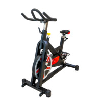 Equipo de Gimnasio para Entrenamiento Cardiovascular, Bicicleta Estática Magnética para Ciclismo Indoor, Bicicleta de Spinning para Ejercicio de Cuerpo Completo